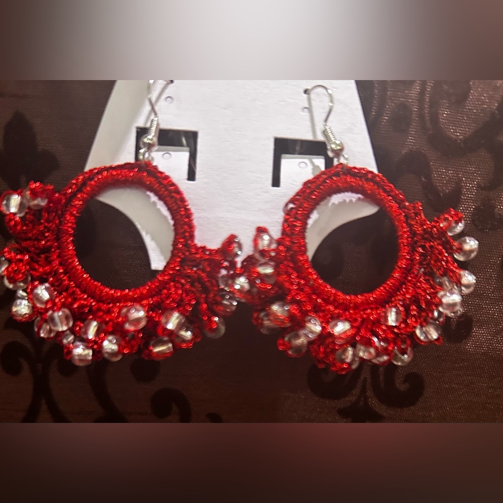 Christmas earrings